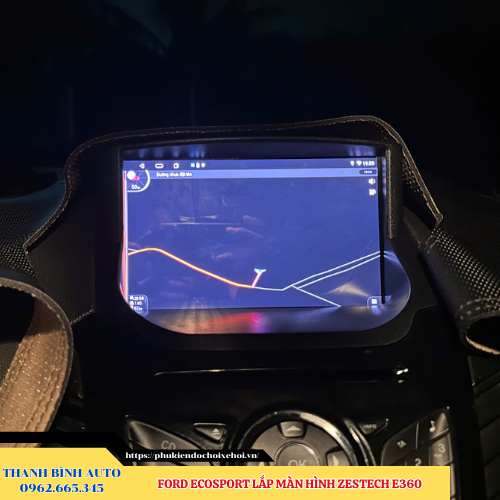 Ford EcoSport lắp màn hình Zestech E360 Thanh Bình Auto