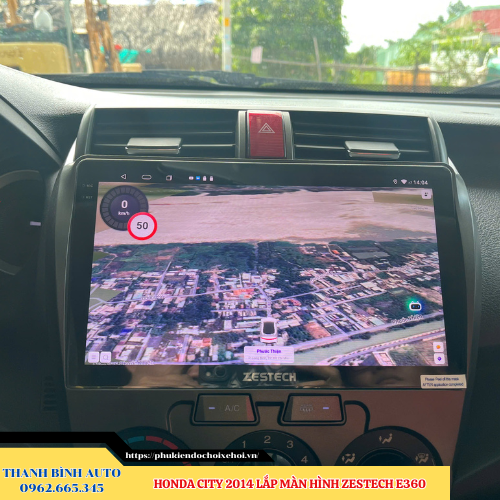 Honda City 2014 lên màn hình Zestech E360 Thanh Bình Auto