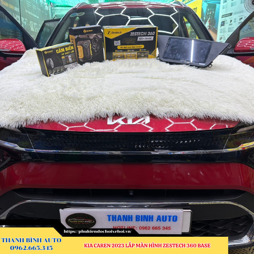 Kia Carens 2023 lắp màn hình Zestech 360 Base Thanh Bình Auto