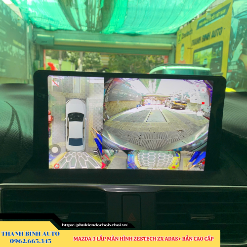 Mazda 3 lắp màn hình Zestech ZX ADAS+ Bản Cao Cấp Thanh Bình Auto