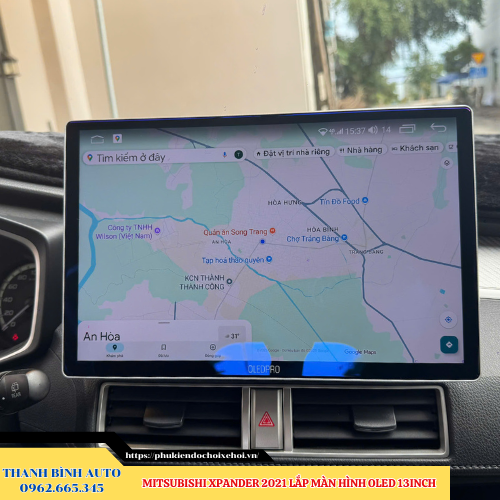 Mitsubishi Xpander 2021 gắn màn hình Oled 13inch Thanh Bình Auto