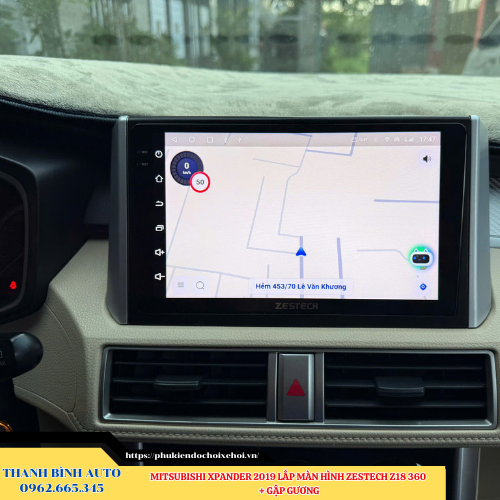 Mitsubishi Xpander 2019 lắp màn hình Zestech Z18 360 + Gập gương Thanh Bình Auto