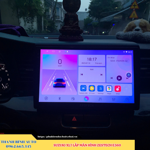 Suzuki XL7 gắn màn hình Zestech E360 Thanh Bình Auto