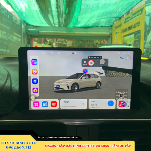 Mazda 3 lắp màn hình Zestech ZX ADAS+ Bản Cao Cấp Thanh Bình Auto