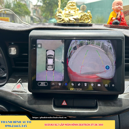 Suzuki XL7 lắp màn hình Zestech ZT 2K 360 Thanh Bình Auto
