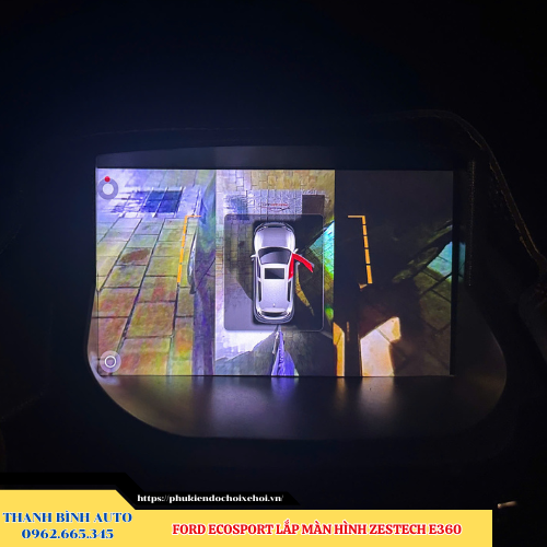 Ford EcoSport lắp màn hình Zestech E360 Thanh Bình Auto
