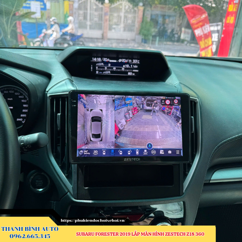 Subaru Forester 2019 lắp màn hình Zestech Z18 360 Thanh Bình Auto