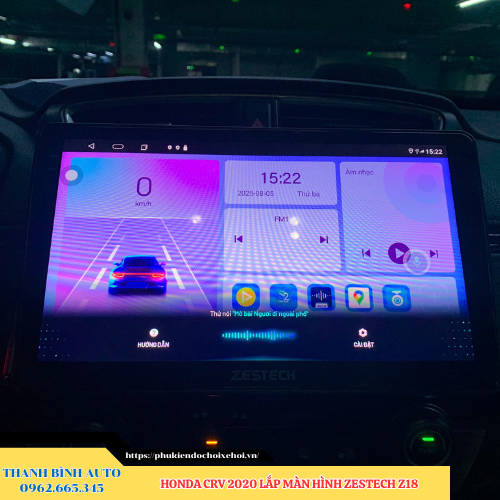 Honda CRV 2020 lắp màn hình Zestech Z18 Thanh Bình Auto