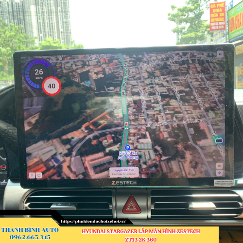Hyundai Stargazer lắp màn hình Zestech ZT13 2K 360 Thanh Bình Auto