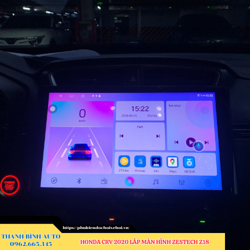 Honda CRV 2020 lắp màn hình Zestech Z18 Thanh Bình Auto