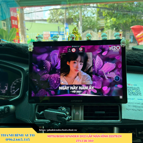 Mitsubishi Xpander 2023 lên màn hình Zestech ZT13 2K 360 Thanh Bình Auto
