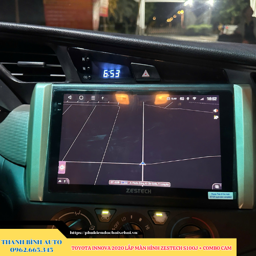 Toyota Innova 2020 lên màn hình Zestech S100J + Combo Cam Thanh Bình Auto