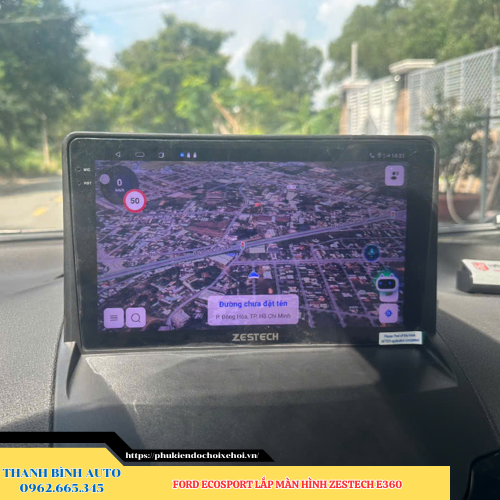Ford EcoSport lên màn hình Zestech E360 Thanh Bình Auto