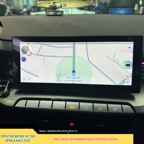 MG5 2024 lắp Android Box Zestech DX265 Thanh Bình Auto