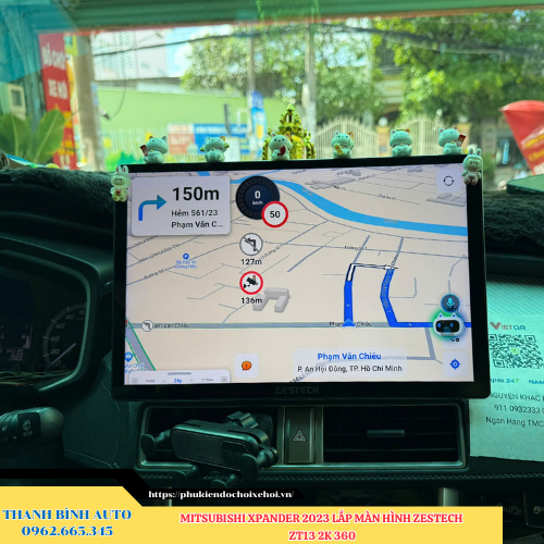 Mitsubishi Xpander 2023 lên màn hình Zestech ZT13 2K 360 Thanh Bình Auto