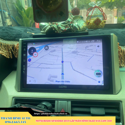 Mitsubishi Xpander 2019 lắp màn hình Oled X4S Cam 360 Thanh Bình Auto