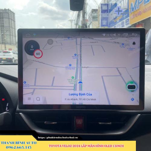 Toyota Veloz 2024 lắp màn hình Oled 13 inch Thanh Bình Auto