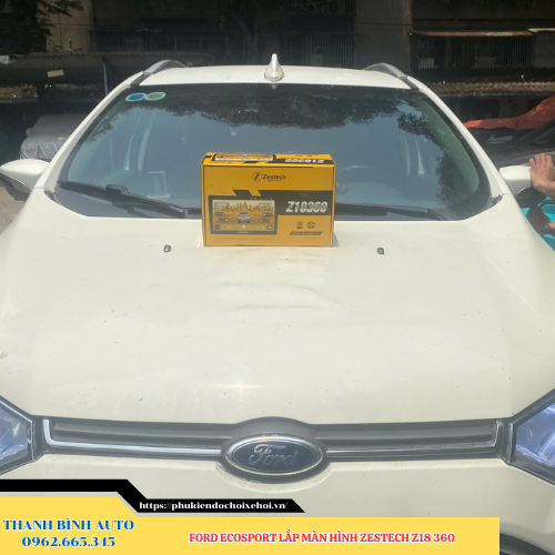 Ford EcoSport lắp màn hình Zestech Z18 360 Thanh Bình Auto