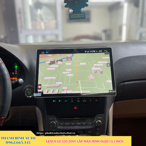 Lexus GS 350 2007 gắn màn hình Oled 13.1 inch Thanh Bình Auto