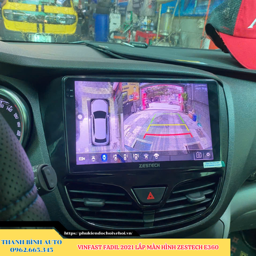 VinFast Fadil 2021 gắn màn hình Zestech E360 Thanh Bình Auto