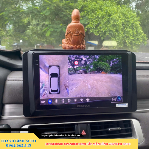 Mitsubishi Xpander 2023 lắp màn hình Zestech E360 Thanh Bình Auto