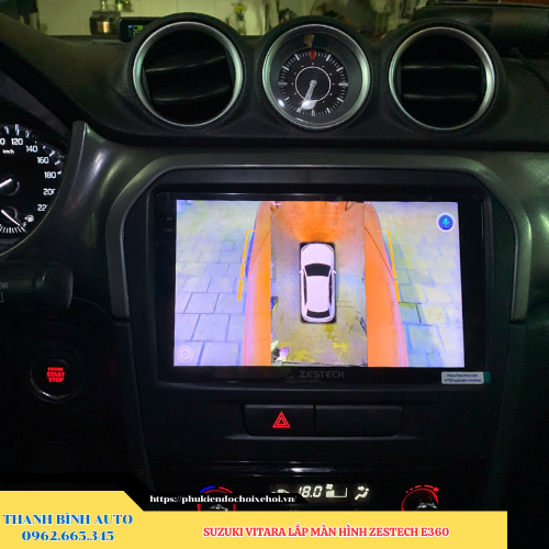 Suzuki Vitara lắp màn hình Zestech E360 Thanh Bình Auto