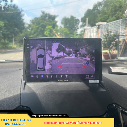Ford EcoSport lên màn hình Zestech E360 Thanh Bình Auto