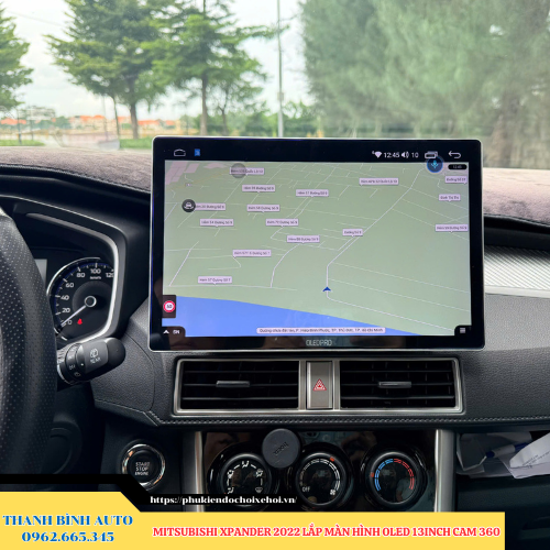 Mitsubishi Xpander 2022 lên màn hình Oled 13 inch Cam 360 Thanh Bình Auto