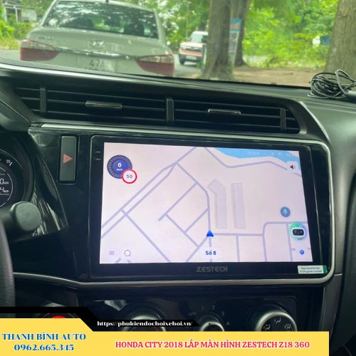 Honda City 2018 lên màn hình Zestech Z18 360 Thanh Bình Auto