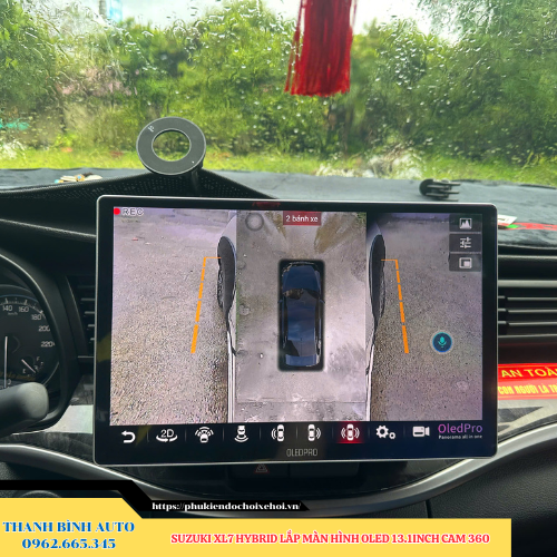Suzuki XL7 Hybrid gắn màn hình Oled 13.1 inch Cam 360 Thanh Bình Auto