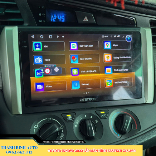 Toyota Innova 2022 lắp màn hình Zestech Z18 360 2 Toyota Innova 2022 lắp màn hình Zestech Z18 360 Thanh Bình Auto