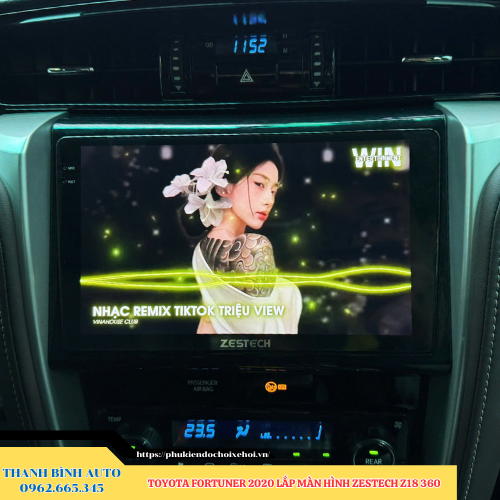 Toyota Fortuner 2020 gắn màn hình Zestech Z18 360 4 Toyota Fortuner 2020 gắn màn hình Zestech Z18 360 Thanh Bình Auto