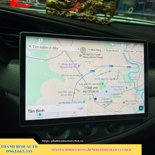 Toyota Innova 2018 lên màn hình Oled 13.1 inch Thanh Bình Auto