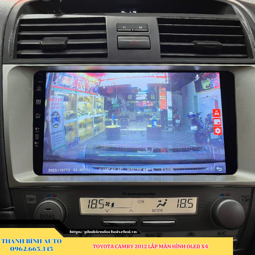 Toyota Camry 2012 lên màn hình Oled X4 6 Toyota Camry 2012 lên màn hình Oled X4 Thanh Bình Auto