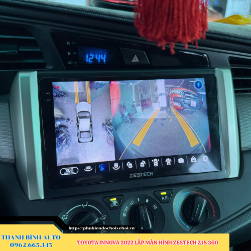 Toyota Innova 2022 lắp màn hình Zestech Z18 360 7 Toyota Innova 2022 lắp màn hình Zestech Z18 360 Thanh Bình Auto