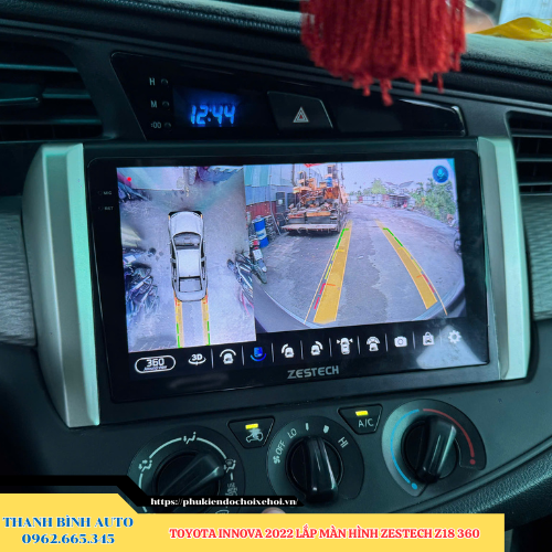 Toyota Innova 2022 lắp màn hình Zestech Z18 360 3 Toyota Innova 2022 lắp màn hình Zestech Z18 360 Thanh Bình Auto