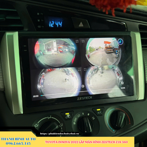 Toyota Innova 2022 lắp màn hình Zestech Z18 360 8 Toyota Innova 2022 lắp màn hình Zestech Z18 360 Thanh Bình Auto